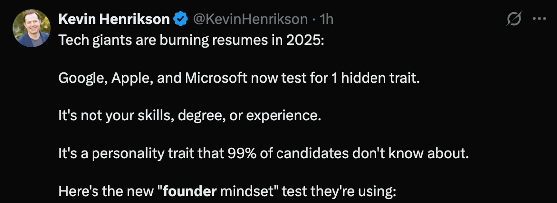 Founder mindset